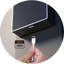 EZVIZ DL03 Smart Rim Lock - Image 4