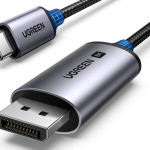 UGREEN USB C to DisplayPort 1.4 Cable 8K@60Hz 4K@240Hz Unidirectional Thunderbolt 4/3 to DisplayPort Cord USB C to DP 32.4Gbps
