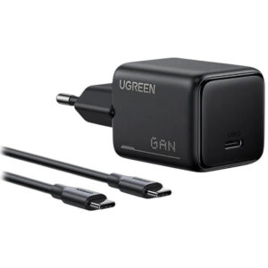 UGreen Charger Set GaN 25W USB-C - Black (75103)