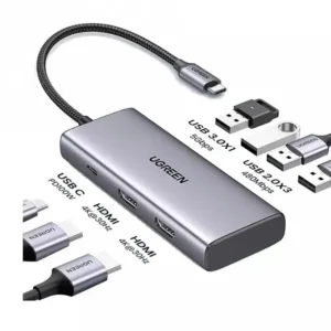UGREEN USB C 7 in 1 Hub with 4K 60Hz HDMI