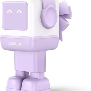 UGREEN UNO USB C Charger, 65 W USB C Power Supply, 3-Port GaN Fast Charger, LED Display,