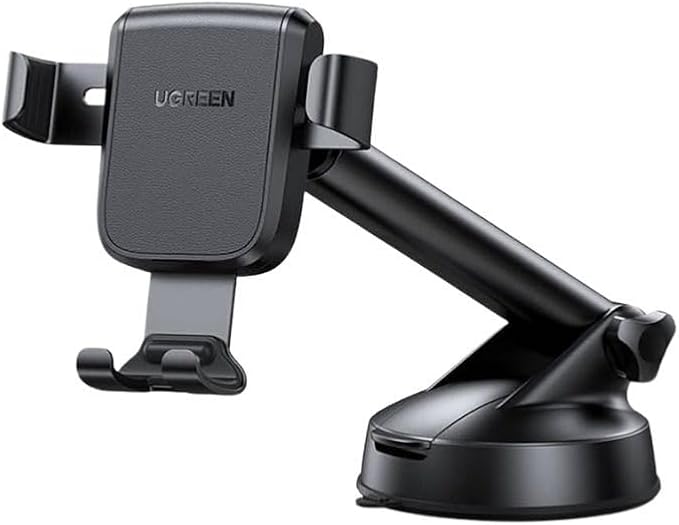 UGREEN 60990 Gravity Phone Holder with Suction Cup (Black)