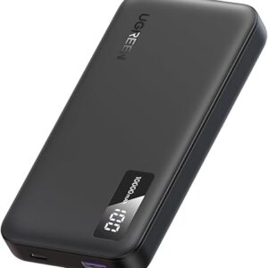 UGREEN 22.5W Power Bank Slim 10000mAh USB C Battery Pack PD3.0