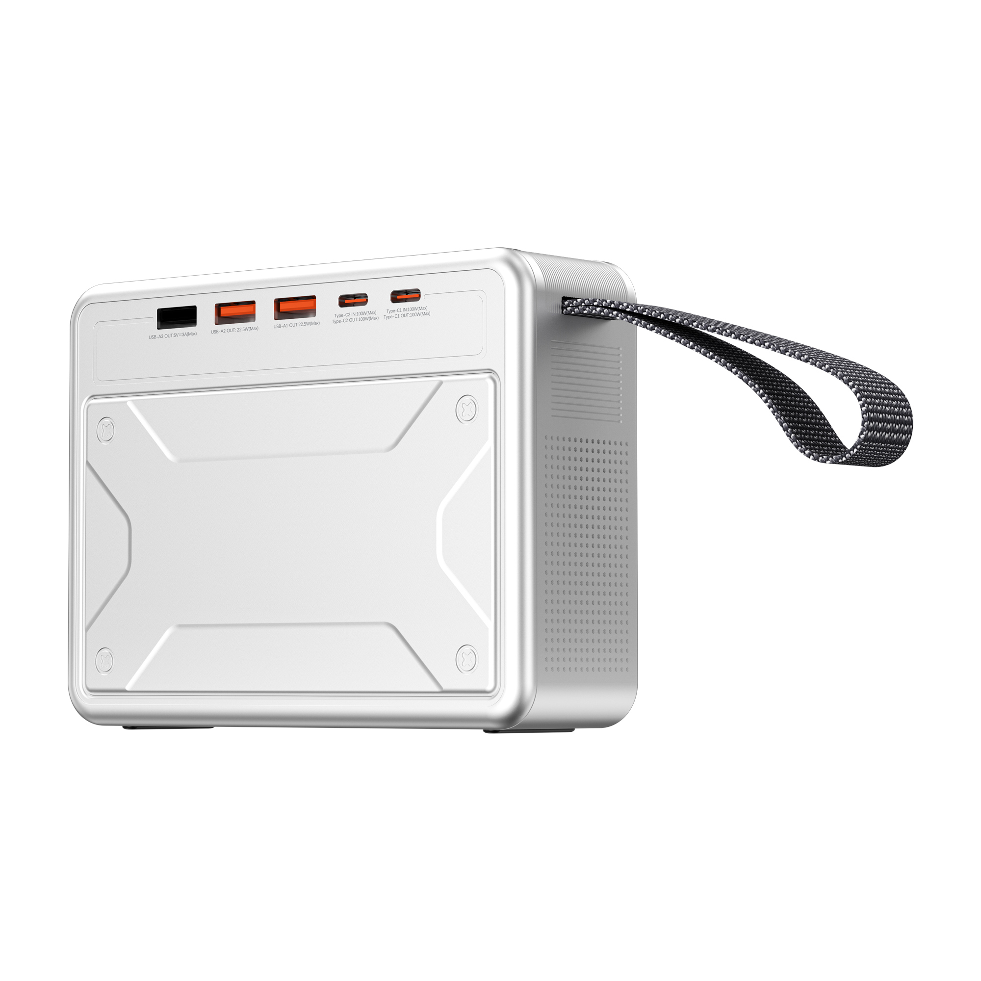 WiWU 100W Fantasy Power Bank 3A+3C Wi-P058 60000mAh - Image 3