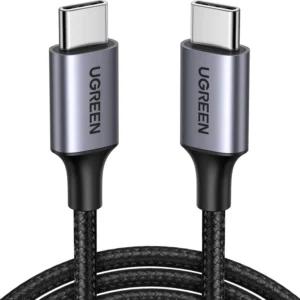 UGREEN 50150 USB-C 2.0 Male To USB-C 2.0 Male 3A Data Cable 1M