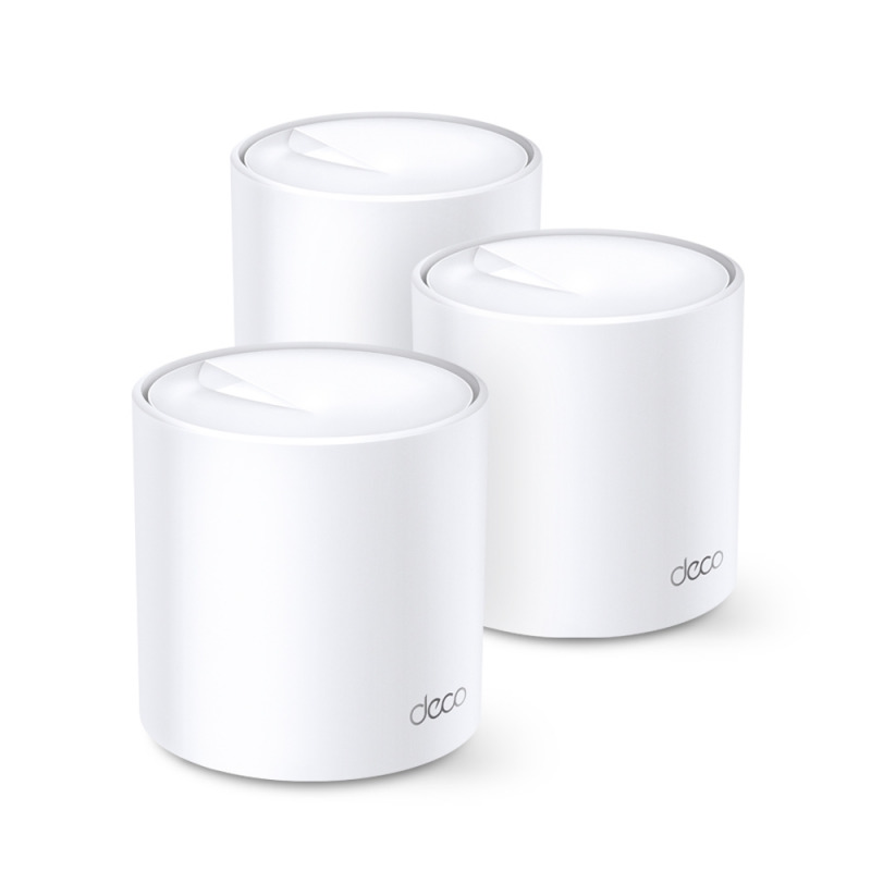 TP-Link Deco X20 (3-Pack) | AX1800 Whole Home Mesh Wi-Fi 6 System