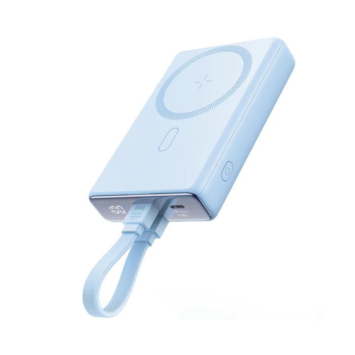 JOYROOM JR-PBM01 20W Power Bank 10000mAh with Built-in Cable&Kickstand - Image 6