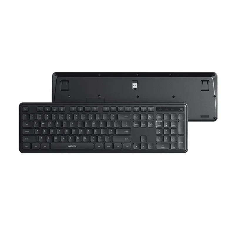 UGREEN K331 Full Size Wireless Keyboard, 104 Keys, 2.4GHz