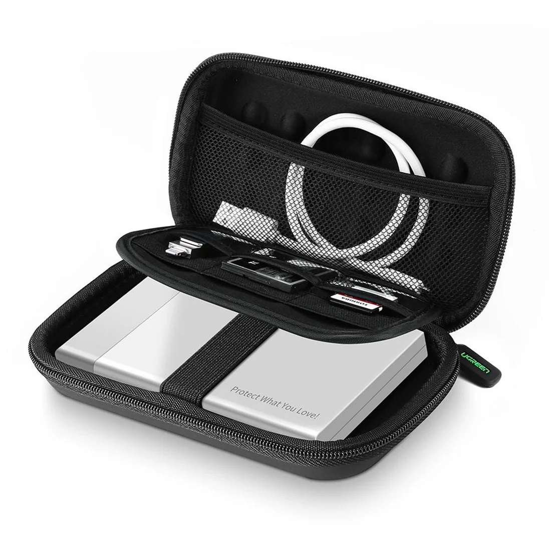 UGREEN 50274 Digital Storage EVA Case Bag for Hard Disk Drive & Power Bank
