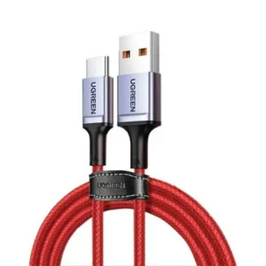UGREEN 6A USB-A to USB-C (1m) Nylon-Braided Fast Charging & Data Sync Type C Charger