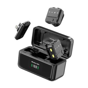 WiWU WM005 Bluetooth Lavalier Mic w/ Type-C & iOS Plug