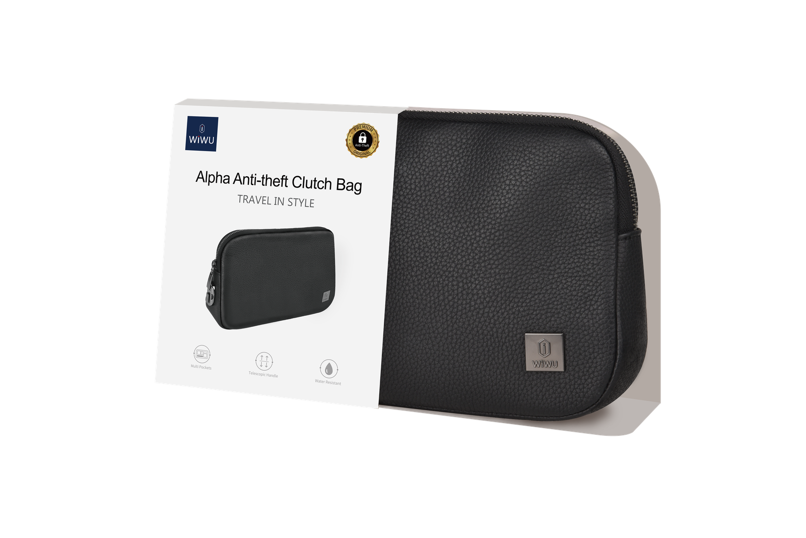 Warriors Fingerprint lock Alpha handbag