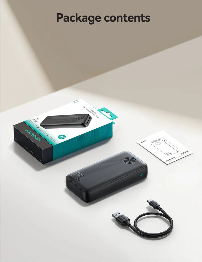 JOYROOM JR-PBF16 22.5W LED Power Bank 20000mAh - Image 5