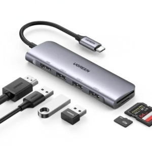 UGREEN 6-in-1 4K HDMI USB C Hub