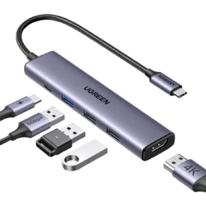UGREEN Revodok 105 USB C Hub 5 in 1 Multiport Adapter 4K HDMI