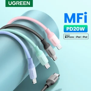 UGREEN 1M USB-C to Lightning Cable MFi Certified PD Fast Charging Data